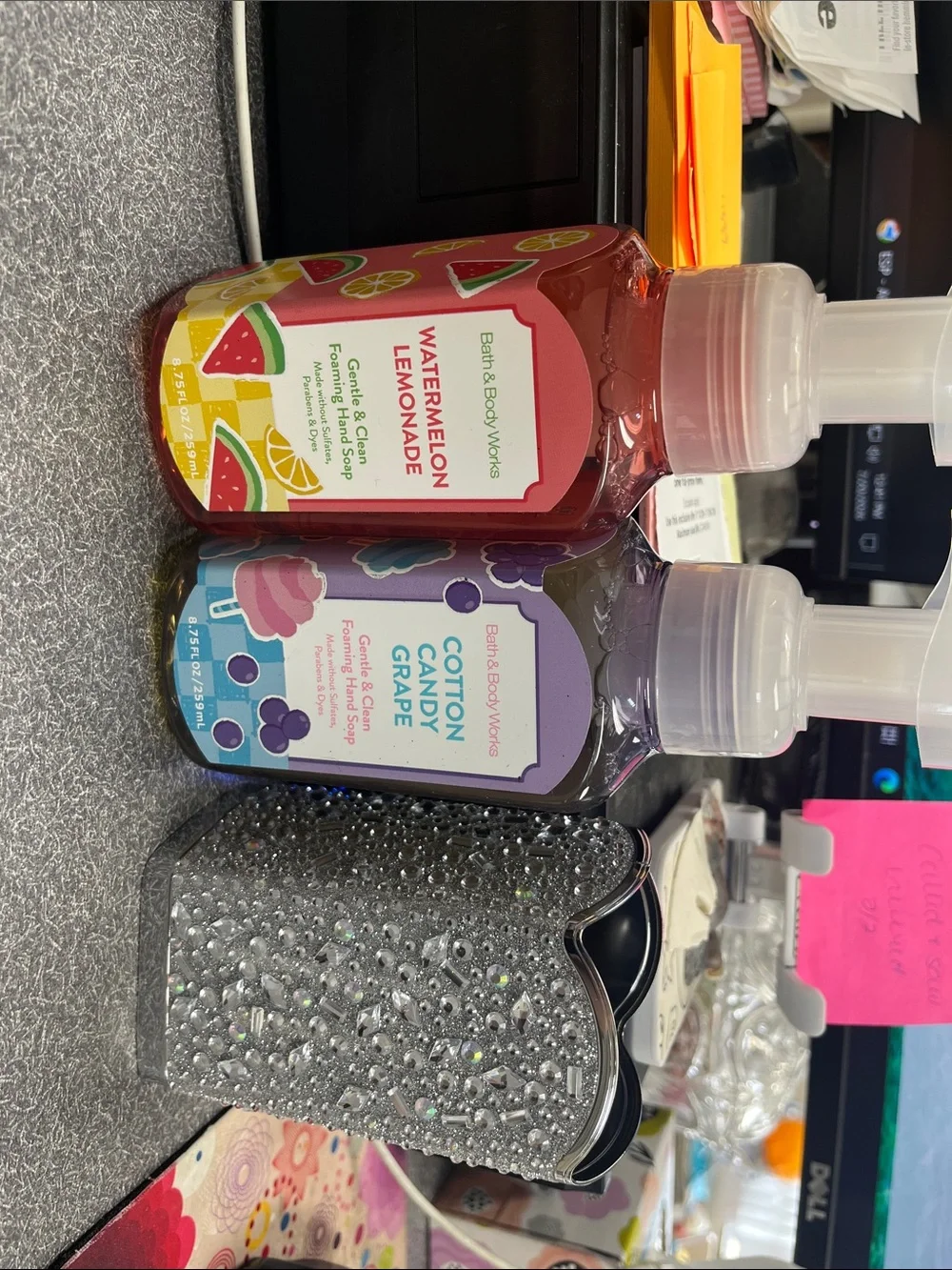 Bath and body Works hand soaps with holder price firm